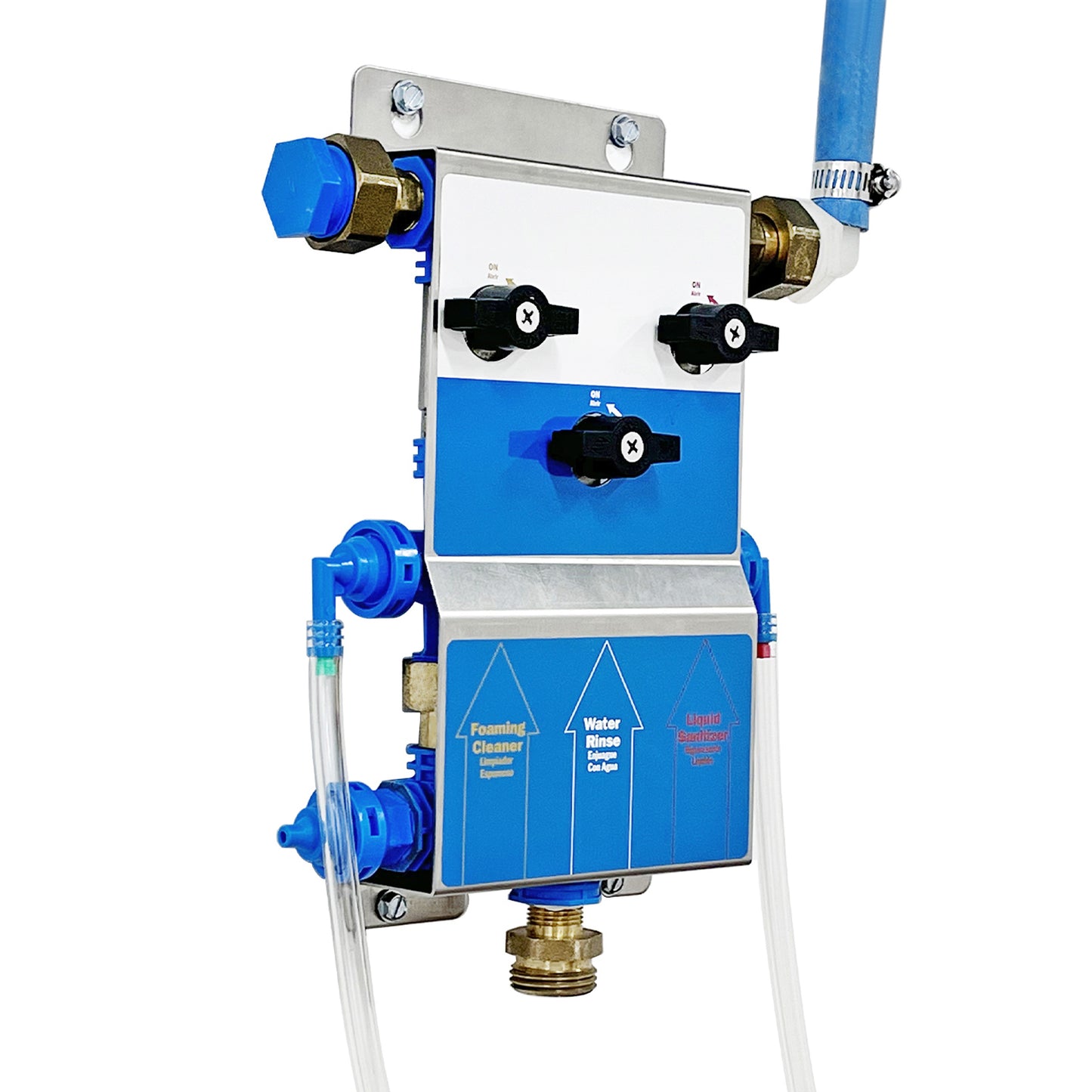 Foaming Dispensing Unit, Meat Room Spray Cleaning Proportioner, Cleaning Chemical Dilution Dispenser for Application in Supermarket, Restaurant, 8057