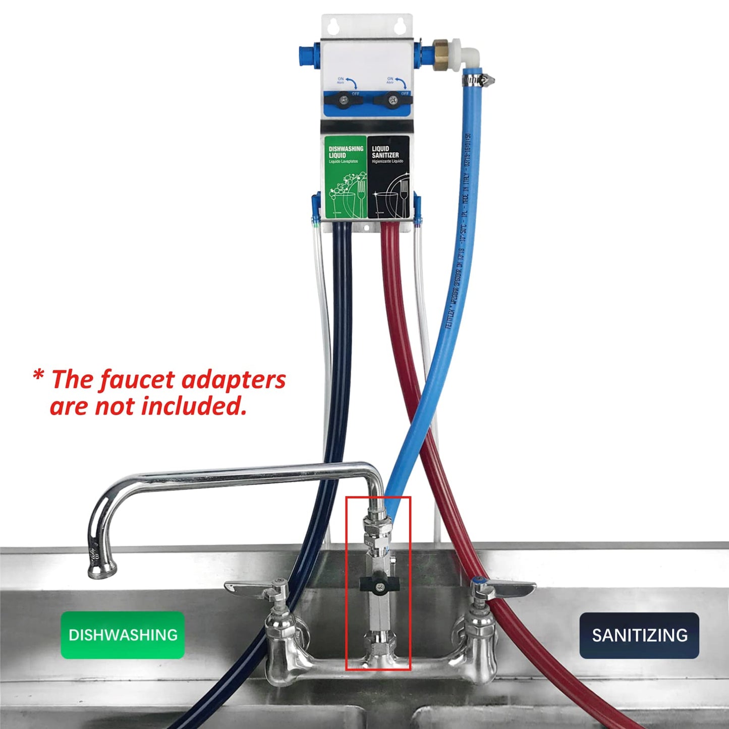 Dual Kitchen Sink Proportioner,  8088