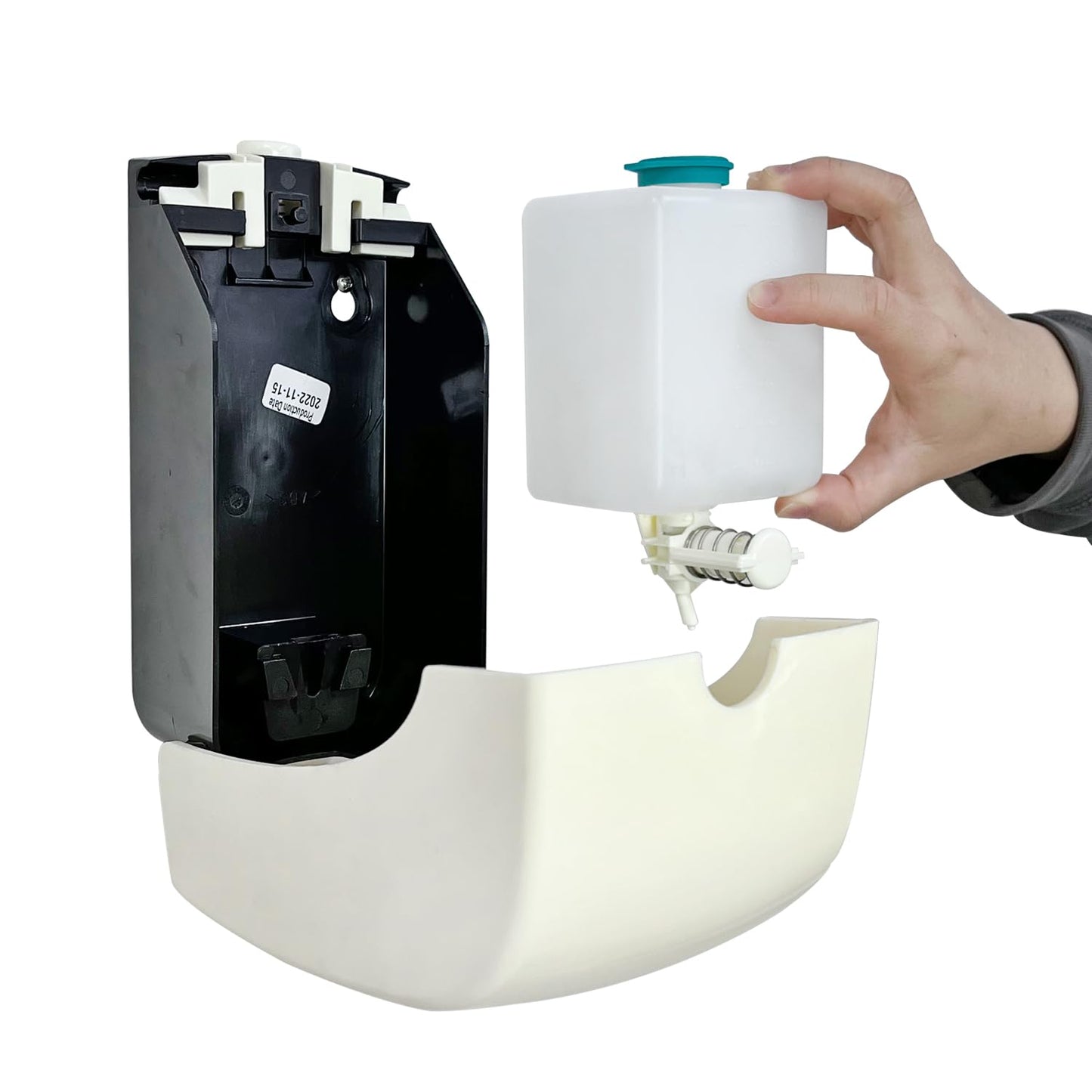Hand Soap Dispenser - w/800ml Replaceable Cartridge, 8274