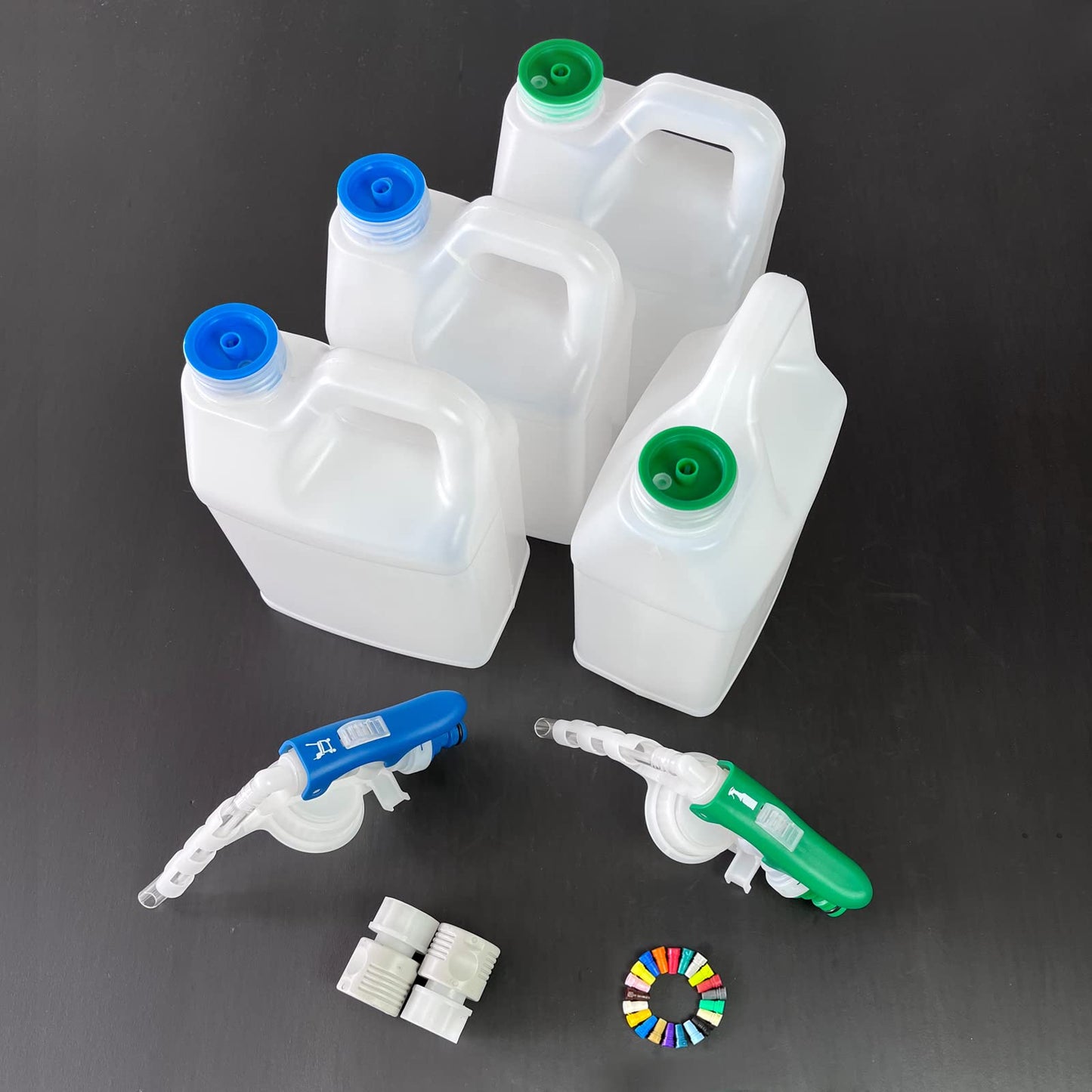 Reusable Hand-held Bottle Top Proportioner, Chemical Dispensing System, Precision Chemical Dilution Operation for supermarket, restaurant, 8488-Sample