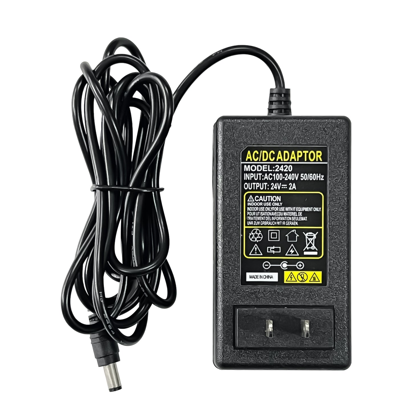 Replacement power adapter for POPS MANU Pump (24V), PA002-24V