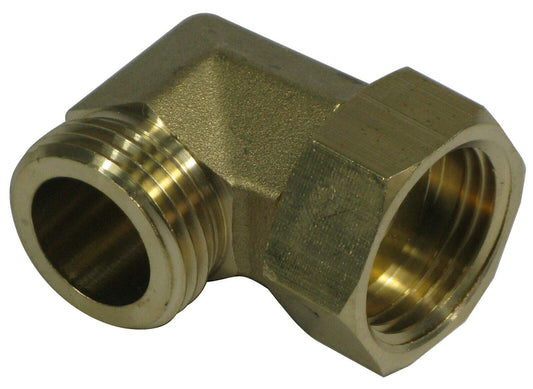 Swivel Elbow Connector, GHT F/M Brass, 0142Y