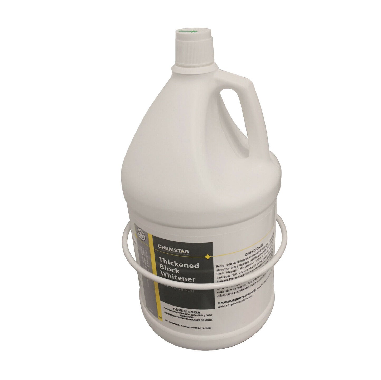 Wall Mounted Wire Rack for Round Gallon Bottle, white, D6-1/2", PN:11008