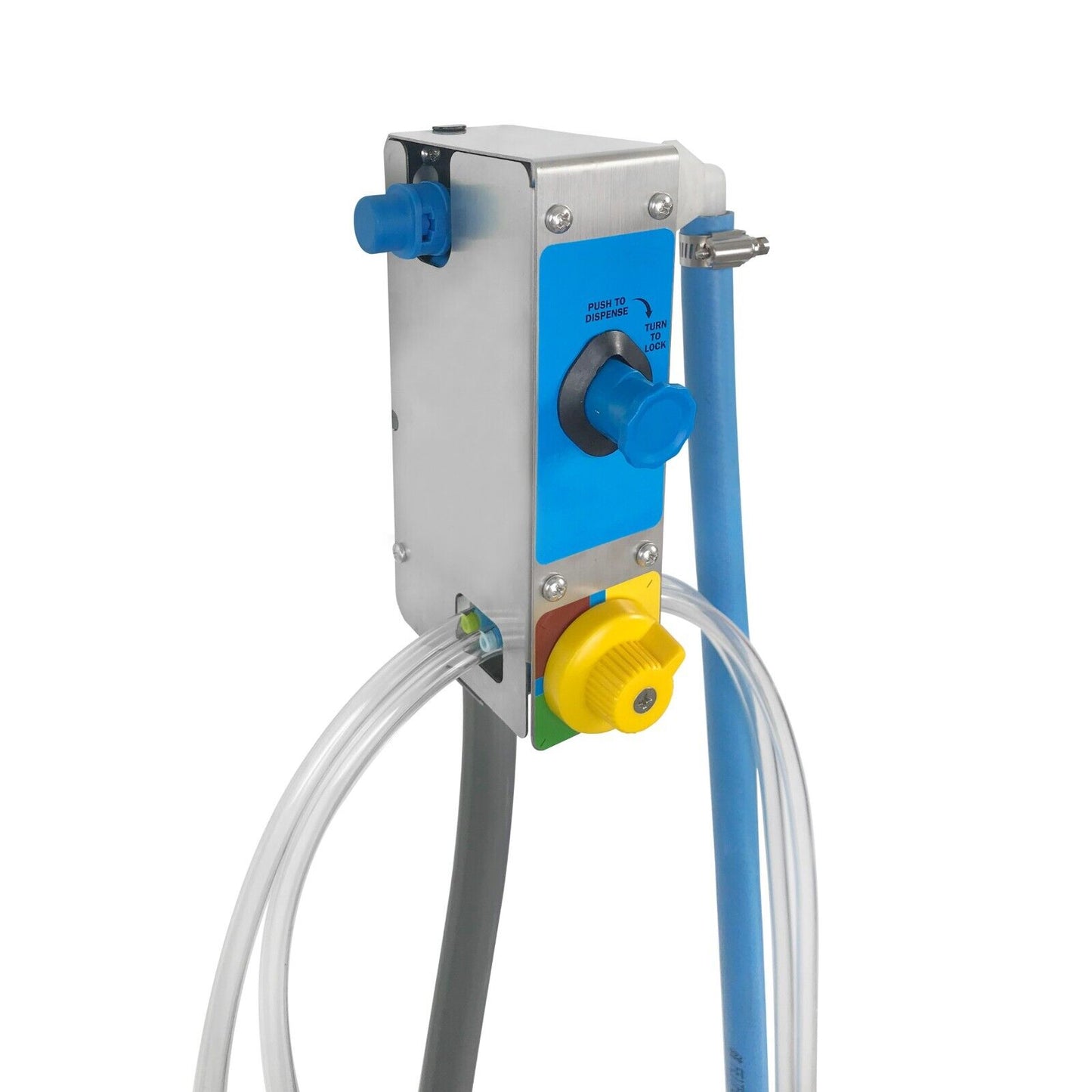 4-Prod Mop Bucket proportioner chemical dispenser, Model 8181SS