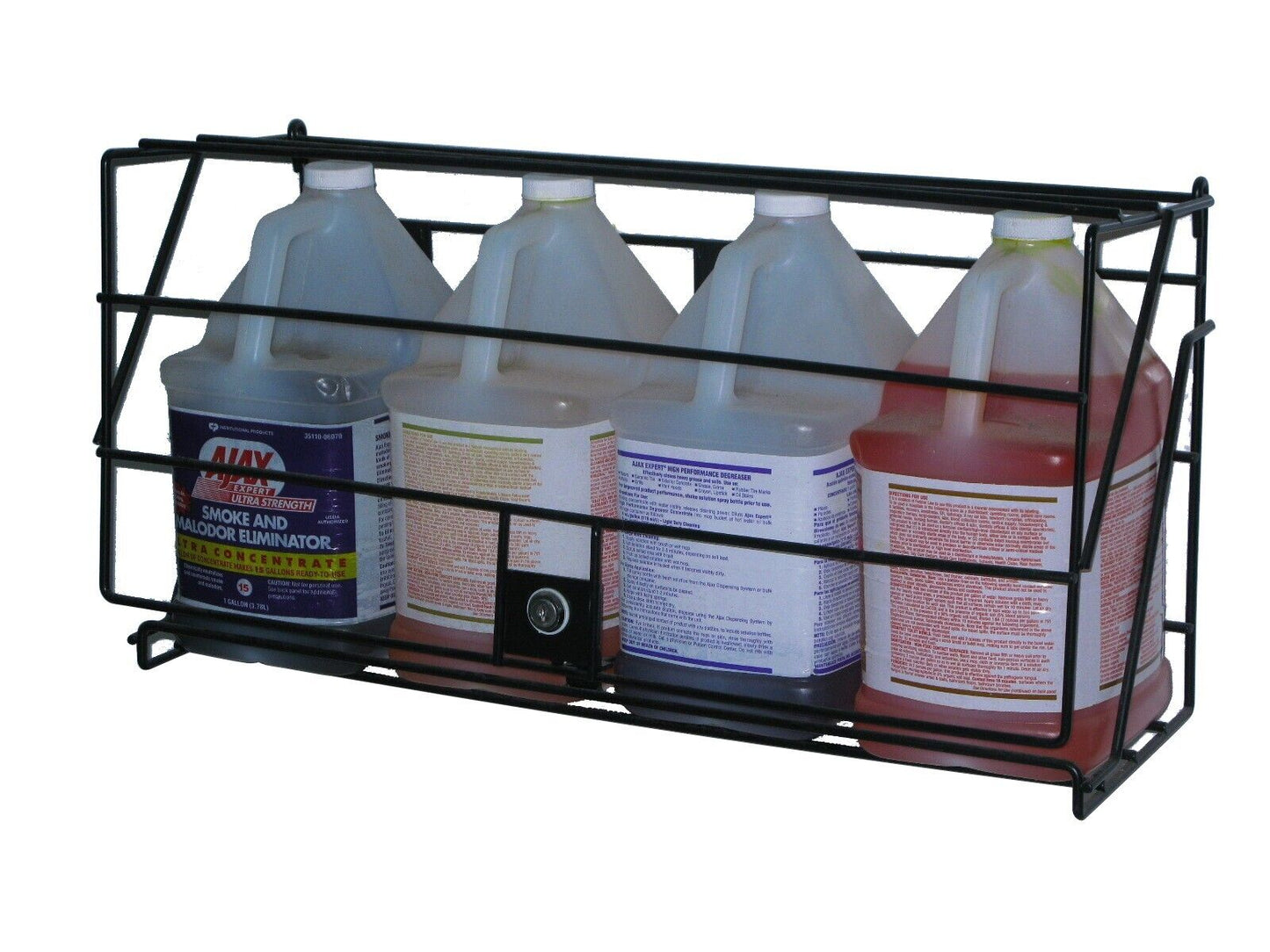 4-products Spray Bottle, Chemical Proportioner with Wall Rack, 8182SS-9002