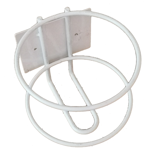 Wall Rack- Wipes Canister, ID5", 50001, White