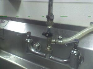 Dual Kitchen Sink Proportioner,  W/Elastic Gap 8088E