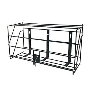 Wall Mount Locking Racks w/2 Keys, for 4x Gallon Bottles 7970